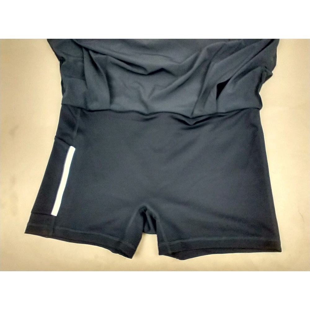 Nike Women's Athletic Navy Blue Golf Tennis Large‎ Skort Pull On Pockets - Picture 10 of 11